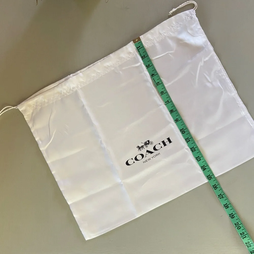 NEW COACH Drawstring bag 19 x 15.5